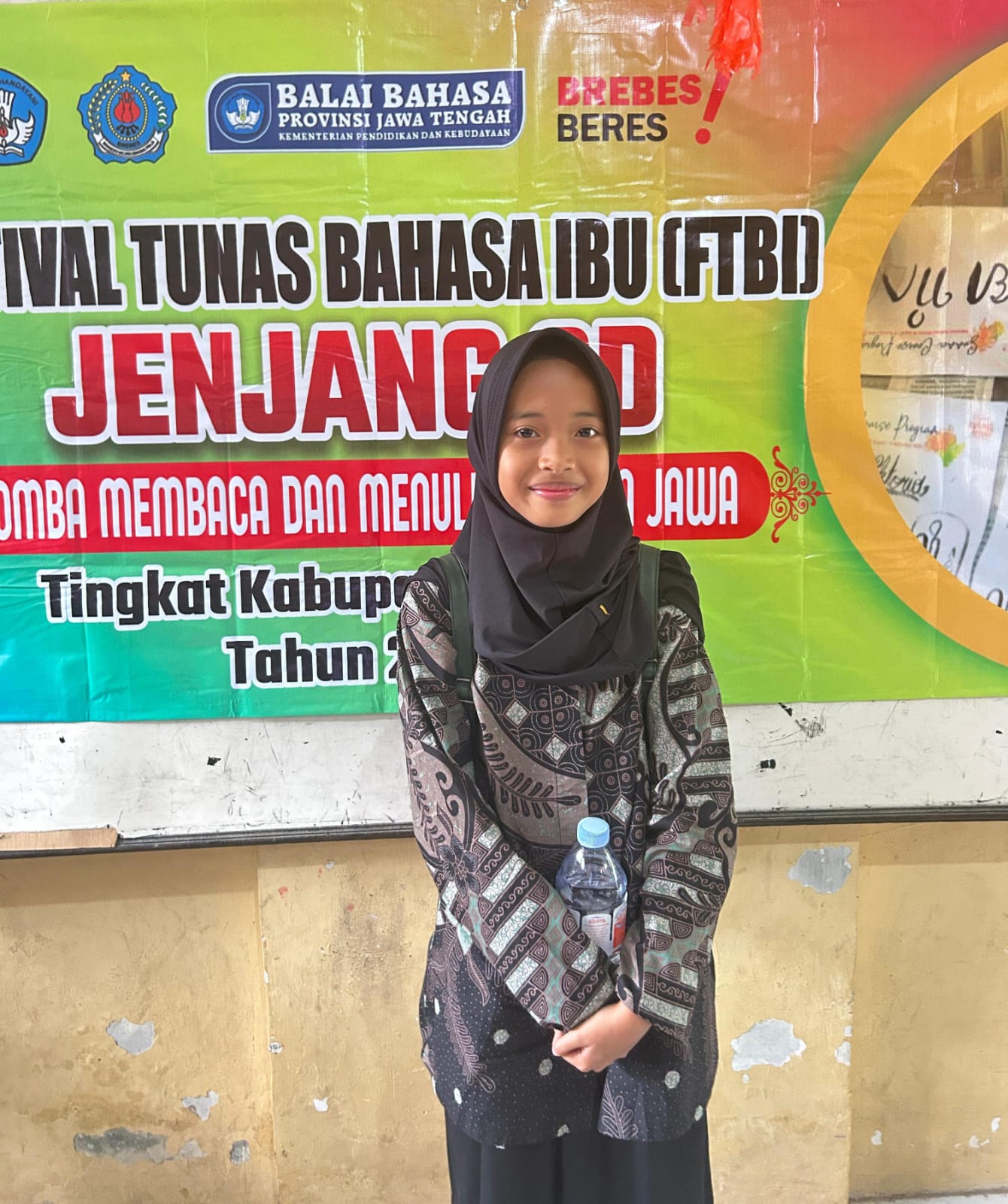 Juara 1 Kecamatan FTBI Cabang Membaca dan Menulis Aksara Jawa
