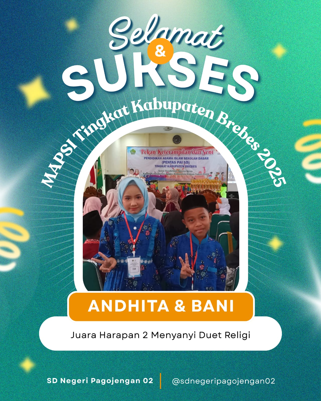Juara Harapan 2 Menyanyi Duet Religi